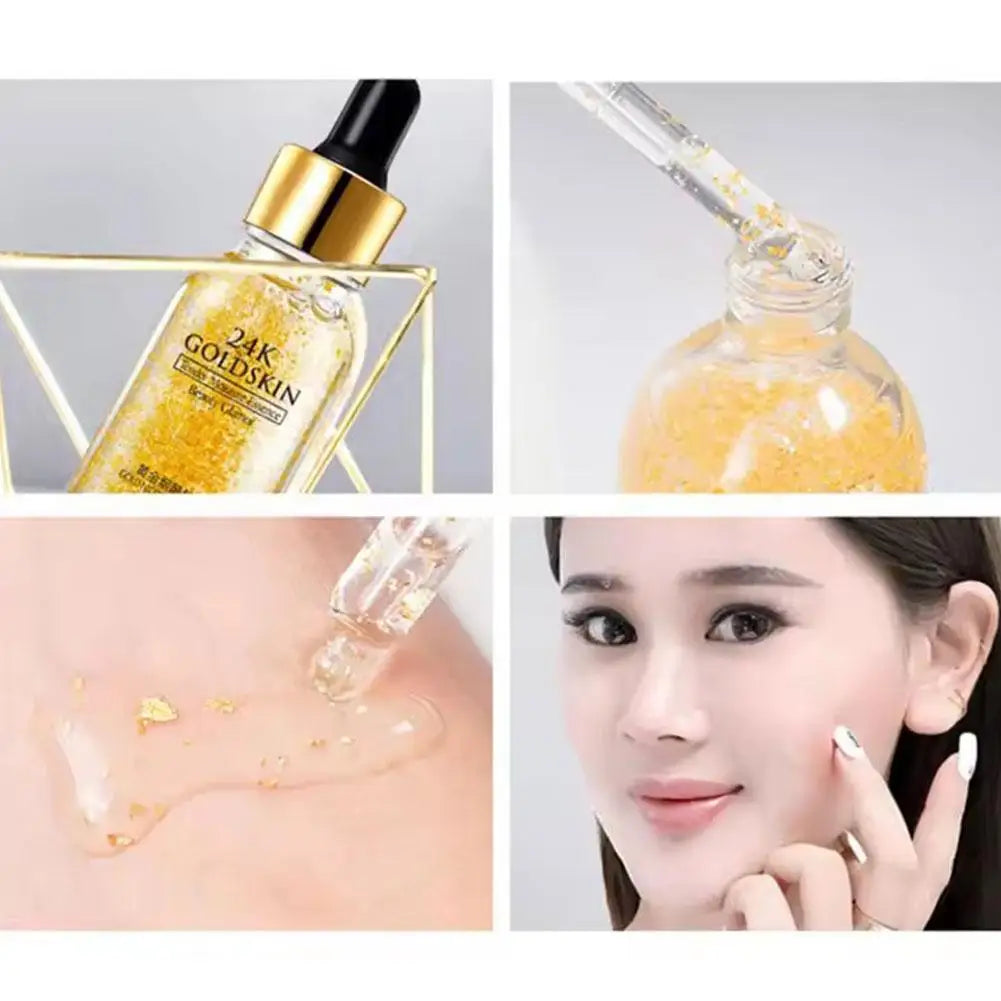 Masque Visage Or 24K Éclat Jeunesse – Anti-Âge Hydratant & Lissant Peau
