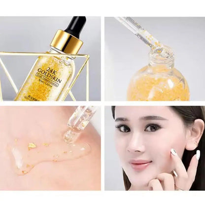 Masque Visage Or 24K Éclat Jeunesse – Anti-Âge Hydratant & Lissant Peau