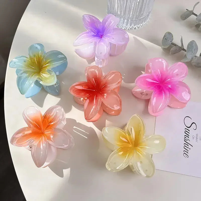 Pinces à cheveux fleur – accessoires coiffure femme et fille