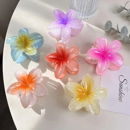Pinces à cheveux fleur – accessoires coiffure femme et fille