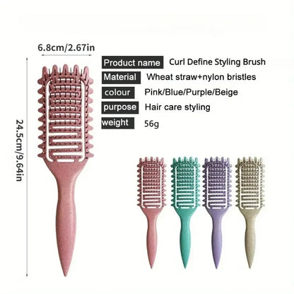CurlBrush Pro – Brosse Définition Boucles