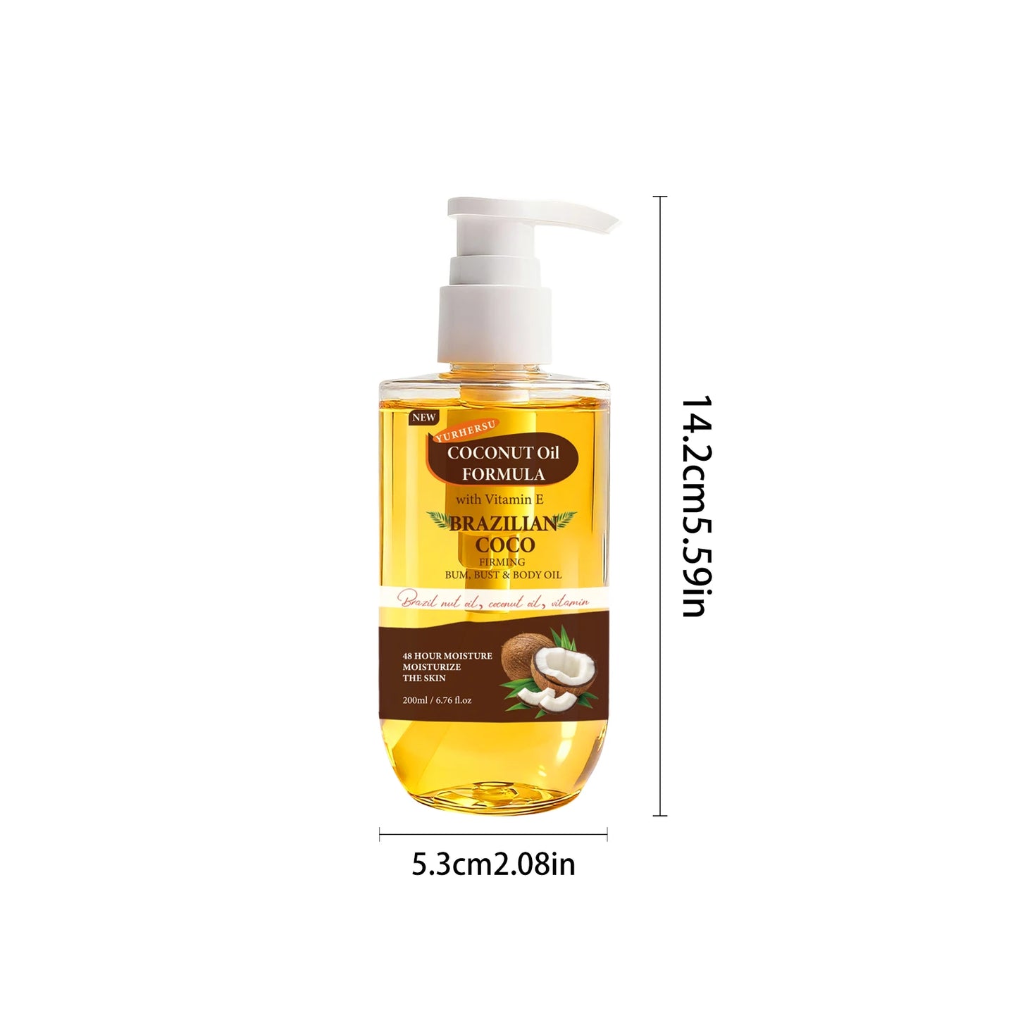Huile de Coco Pure Hydratation