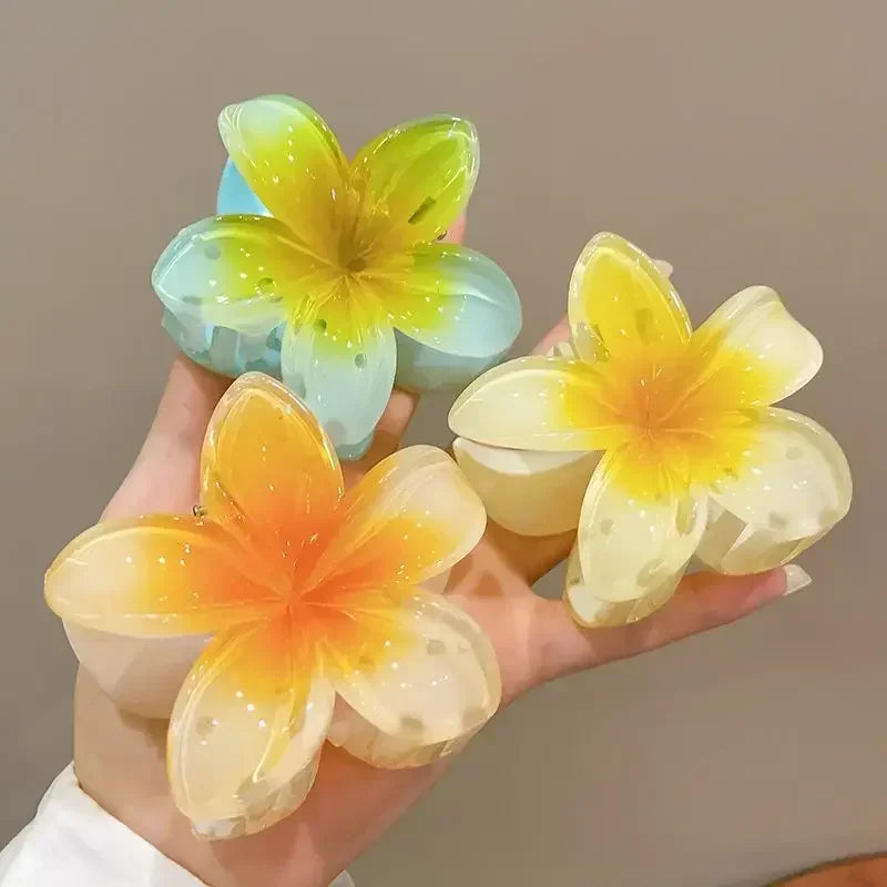 Pinces à cheveux fleur – accessoires coiffure femme et fille