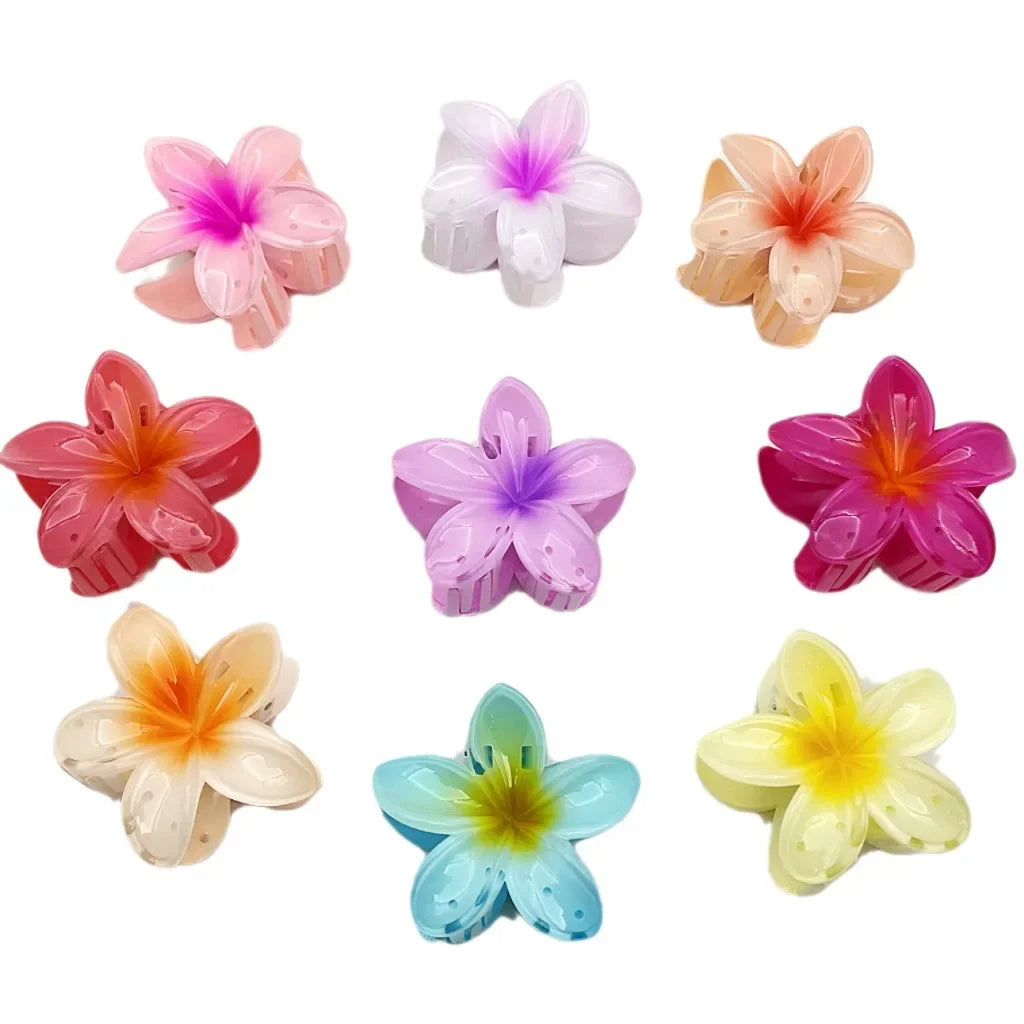 Pinces à cheveux fleur – accessoires coiffure femme et fille