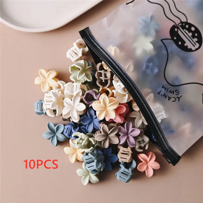 10–20 pinces à cheveux fleurs pastel – accessoires femme et fille