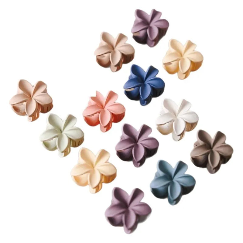 10–20 pinces à cheveux fleurs pastel – accessoires femme et fille