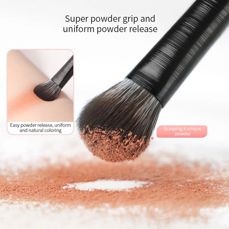 Ensemble de pinceaux de maquillage pour les yeux naturels, pour fard à paupières, Contour des sourcils, Eyeliner, pour femmes, mélange cosmétique, outils de maquillage pour détails
