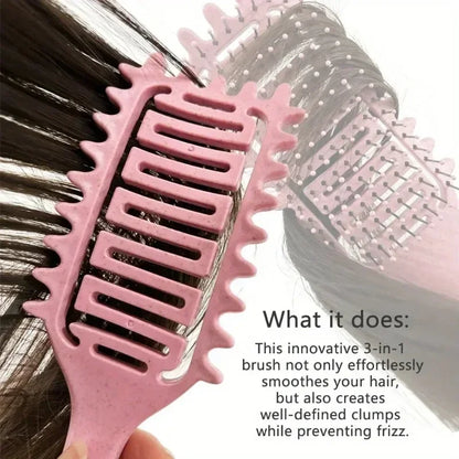 CurlBrush Pro – Brosse Définition Boucles
