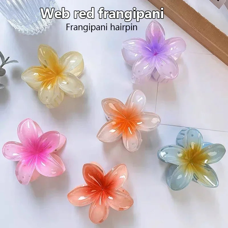 Pinces à cheveux fleur – accessoires coiffure femme et fille
