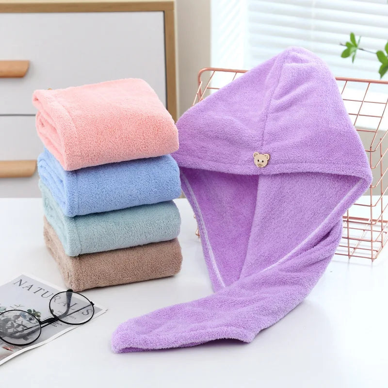 Serviette Cheveux Microfibre Express