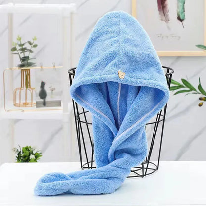 Serviette Cheveux Microfibre Express