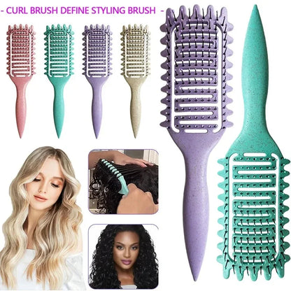 CurlBrush Pro – Brosse Définition Boucles