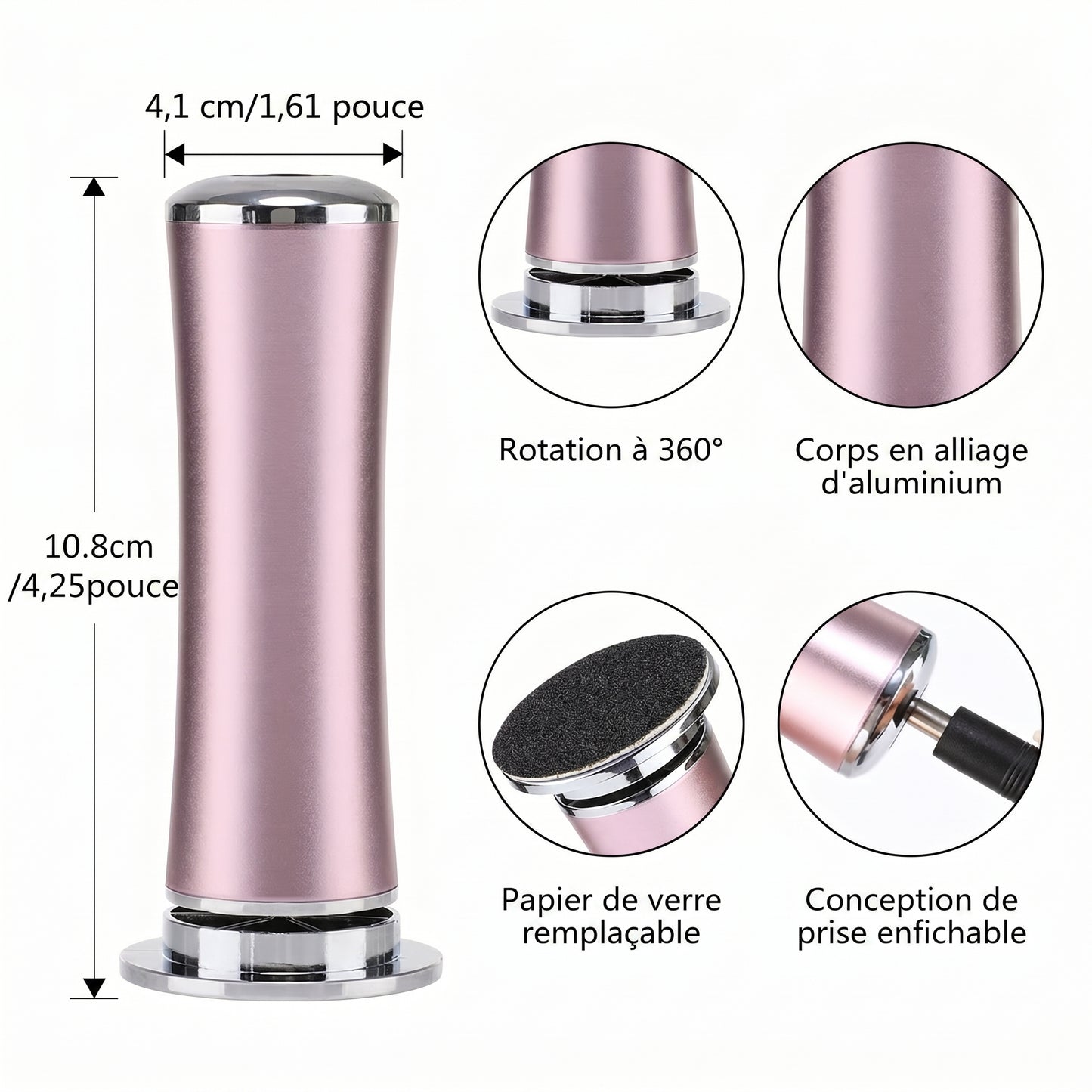 PediCare Pro – Tondeuse & Soin des Pieds Électrique