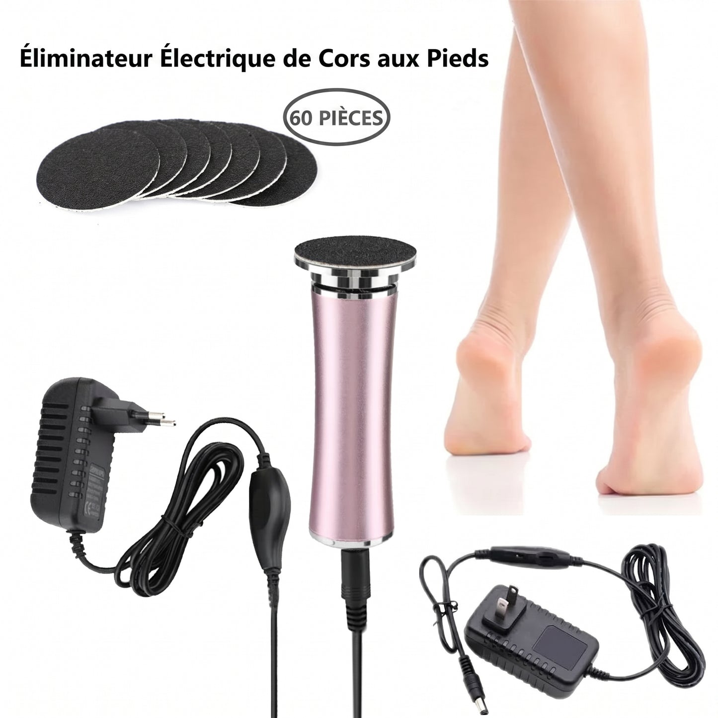 PediCare Pro – Tondeuse & Soin des Pieds Électrique