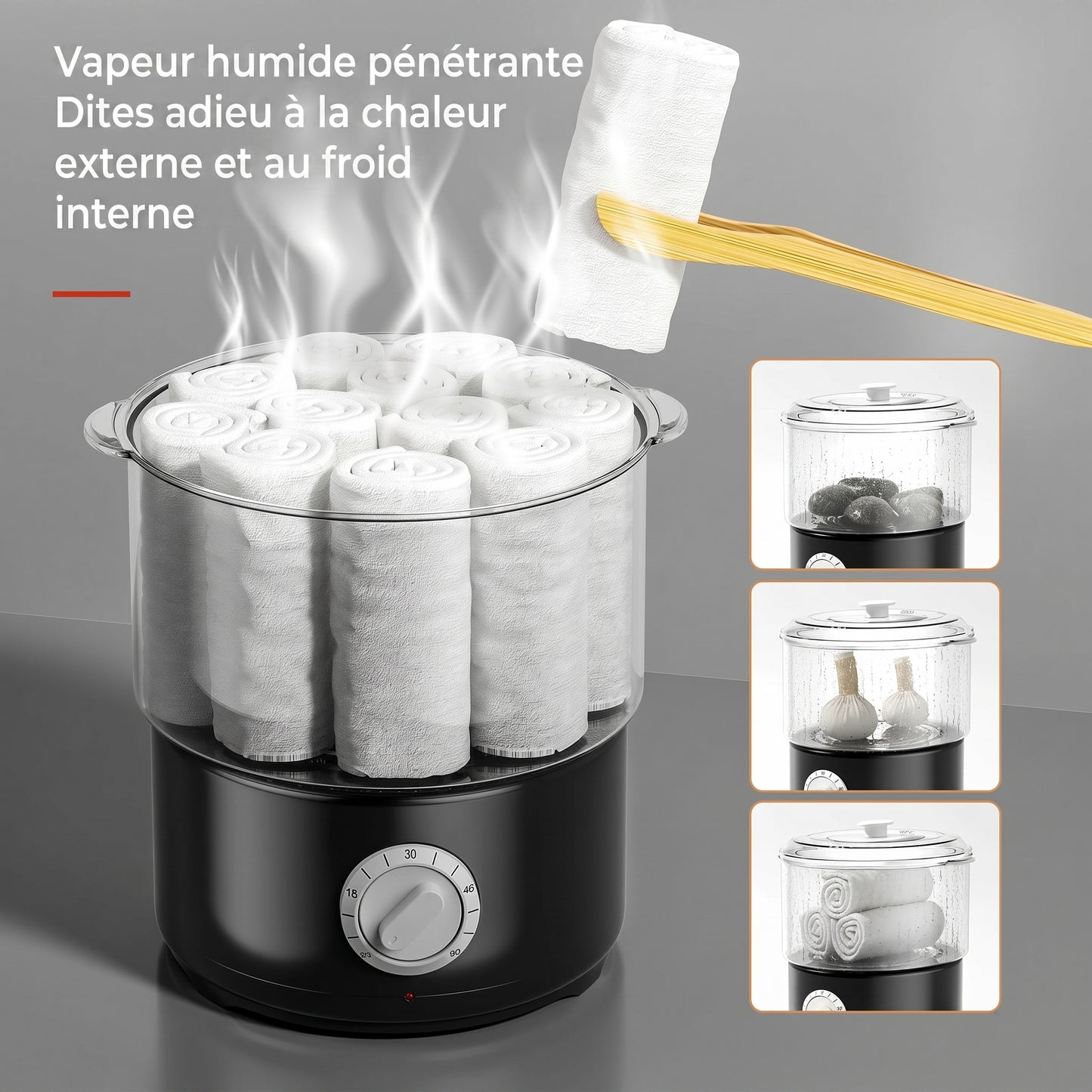 Vaporisateur à serviettes ThermoGlow