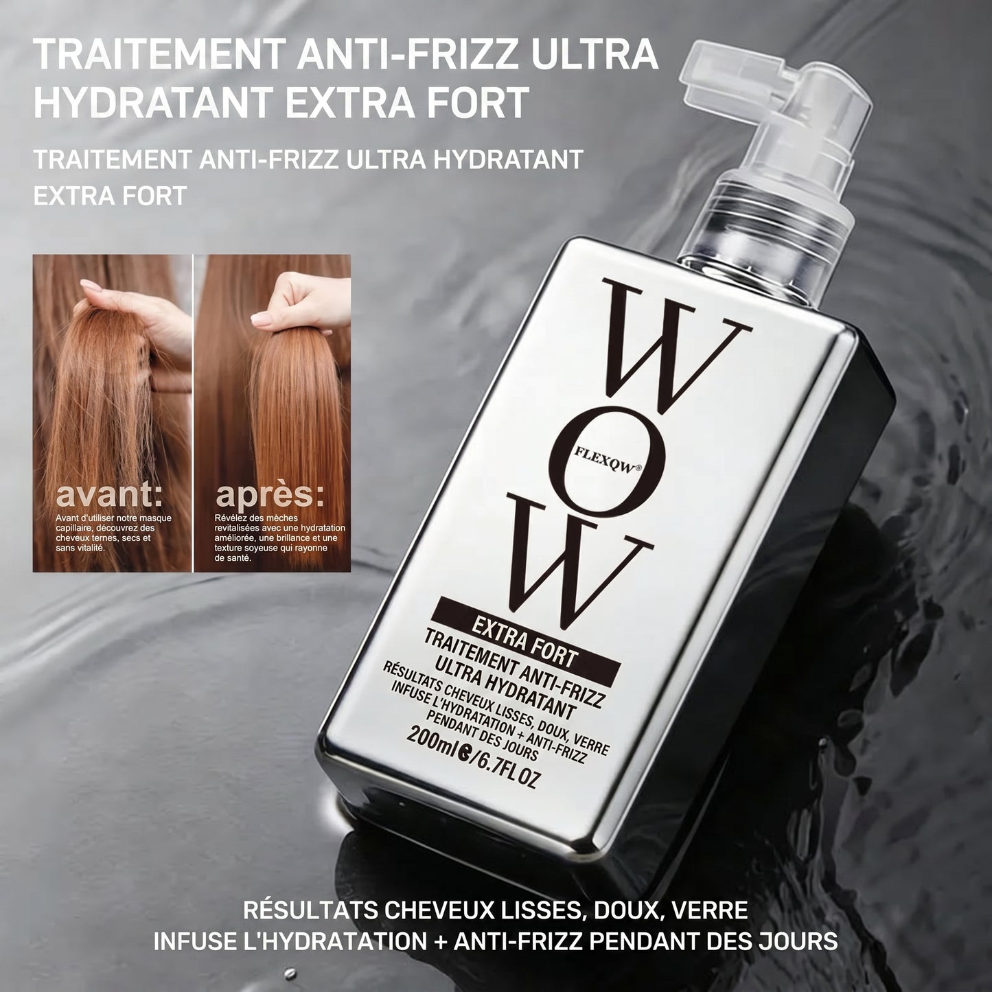 CurlÉclat – Spray Nourrissant & Revitalisant