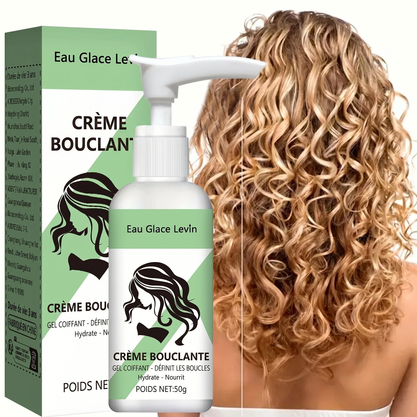 BoucleSoyeuse – Crème Coiffante Hydratante