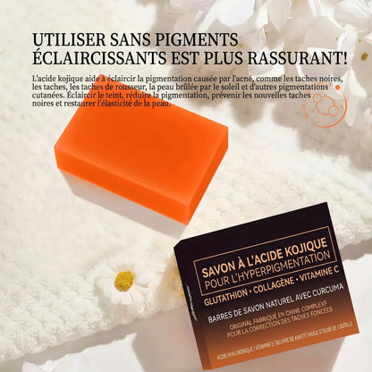 Savon Éclat Acide Kojique & Curcuma
