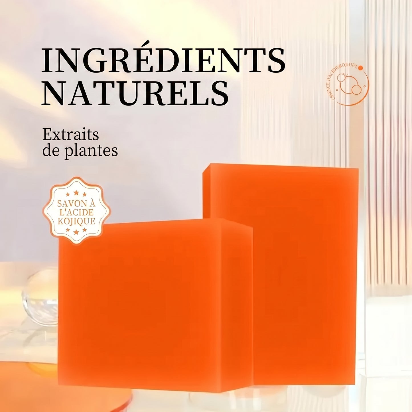 Savon Éclat Acide Kojique & Curcuma